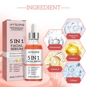 5 In 1 Facial Essence Moisturizes Skin, Tightens Skin, Lightens Spots, Acne, And Beautifies Skin Essence (Option: 2PCS)